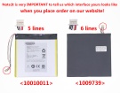 Teclast t40pro 3.8V 7000mAh batterien, t40pro laptop akku
