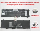 Dell venue 7140 7.4V 5135mAh batterien, venue 7140 laptop akku