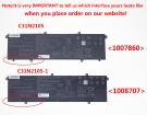 Asus vivobook s16x m5602ra 11.61V 5895mAh batterien, vivobook s16x m5602ra laptop akku