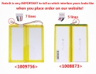 Rtdpart eu2662141p-1s2p 3.7V 5800mAh batterien, eu2662141p-1s2p laptop akku