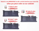 Jumper jnc14 7.6V 5000mAh batterien, jnc14 laptop akku