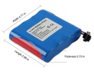 Contec cms800g 7.4V 5000mAh batterien, cms800g medizin batterien