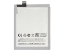 Meizu m1 note 3.8V 3050mAh batterien, m1 note handy batterien
