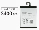 Xiaomi xiaomi note3 3.85V 3400mAh batterien, xiaomi note3 handy batterien