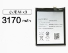 Xiaomi xiaomi mix3 3.85V 3170mAh batterien, xiaomi mix3 handy batterien