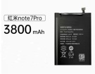 Xiaomi xiaomi note pro 3.85V 3800mAh batterien, xiaomi note pro handy batterien