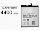 Xiaomi xiaomi note8pro 3.85V 4400mAh batterien, xiaomi note8pro handy batterien