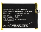 Vivo b-d2 3.85V 3800mAh batterien, b-d2 handy batterien