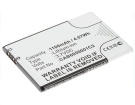 Alcatel ot-v860 3.7V 1100mAh batterien, ot-v860 handy batterien