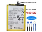 Zte blade v40 5g 3.87V 5060mAh batterien, blade v40 5g handy batterien